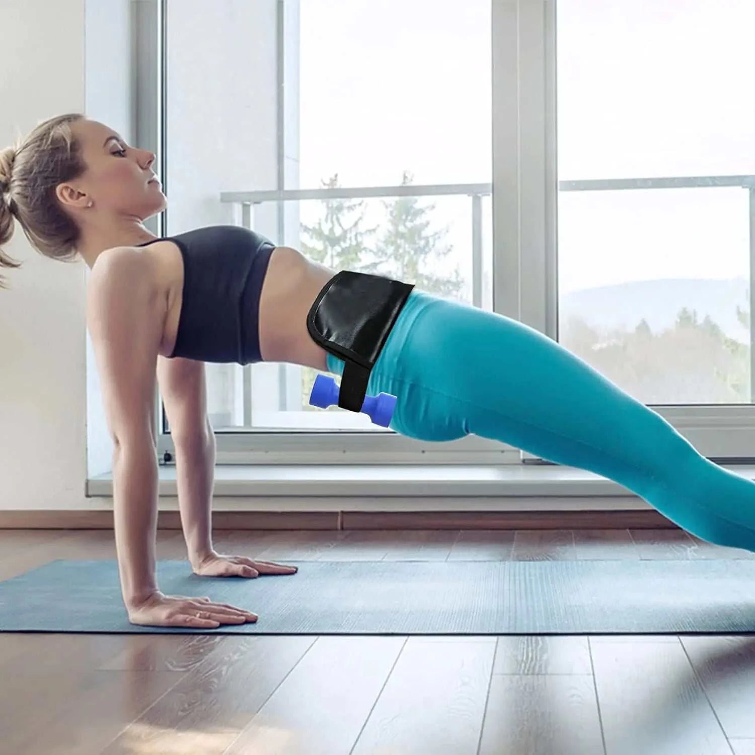 Hip Thrust Belt Glute Bridge Pad for enhanced comfort and support during lower body workouts.