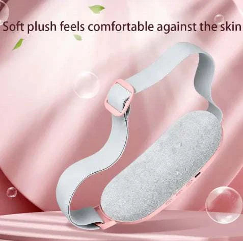 Abdominal Massage Belt with soft plush design for comfortable skin contact.