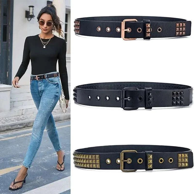 Star decoration wide belt with elegant design for stylish outfit enhancement.