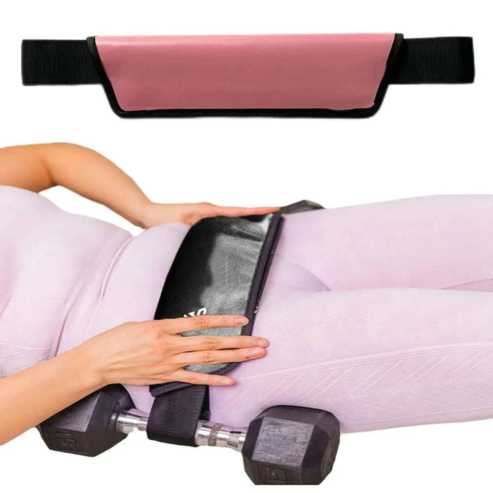 Hip Thrust Belt Glute Bridge Pad for lower body workouts and exercise comfort.